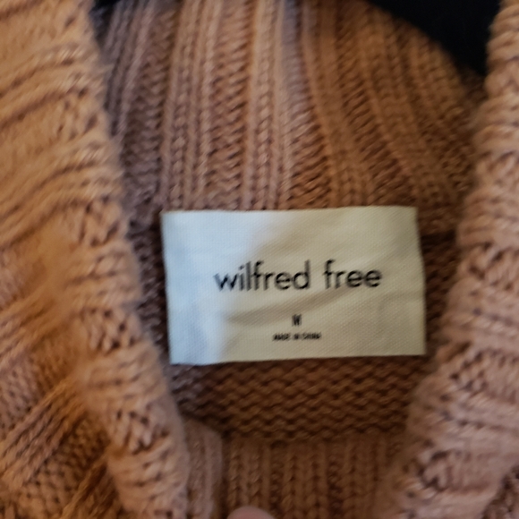 Wilfred cropped merino wool cardigan size M - Picture 6 of 7
